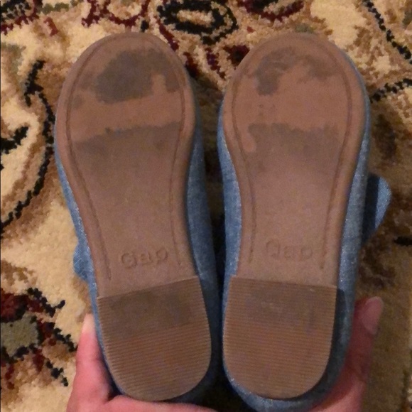 Gap little girls chambray Mary Janes - Picture 5 of 5